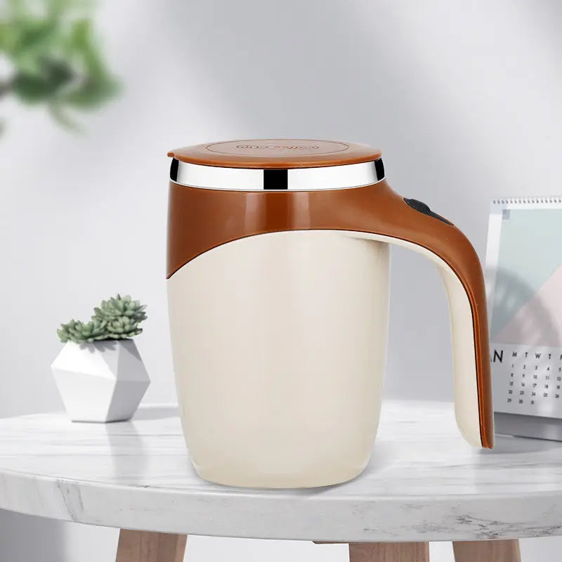 Rechargeable Model Automatic Stirring Cup Coffee Cup High Value Electric Stirring Cup Lazy Milkshake Rotating Magnetic Water Cup Streetsharks