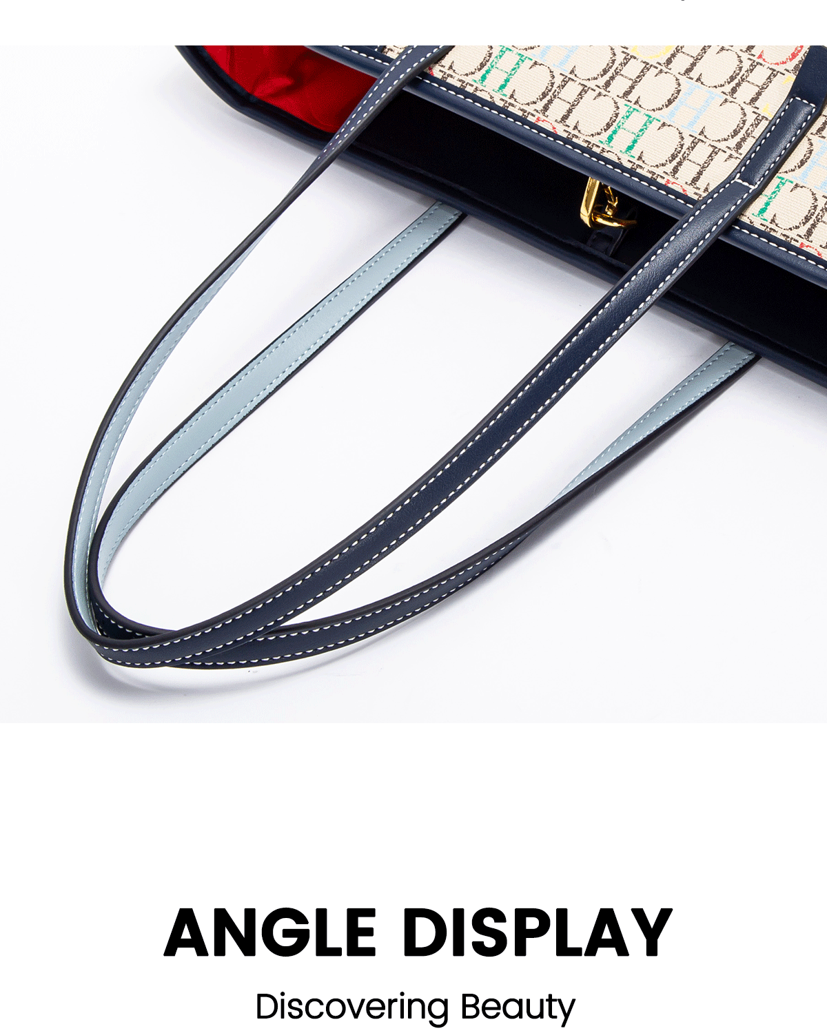 Retro Women's New Letter Decoration Shoulder Bag Business  Commuting PVC Material Large Capacity Handbag Fashionable Classic Streetsharks