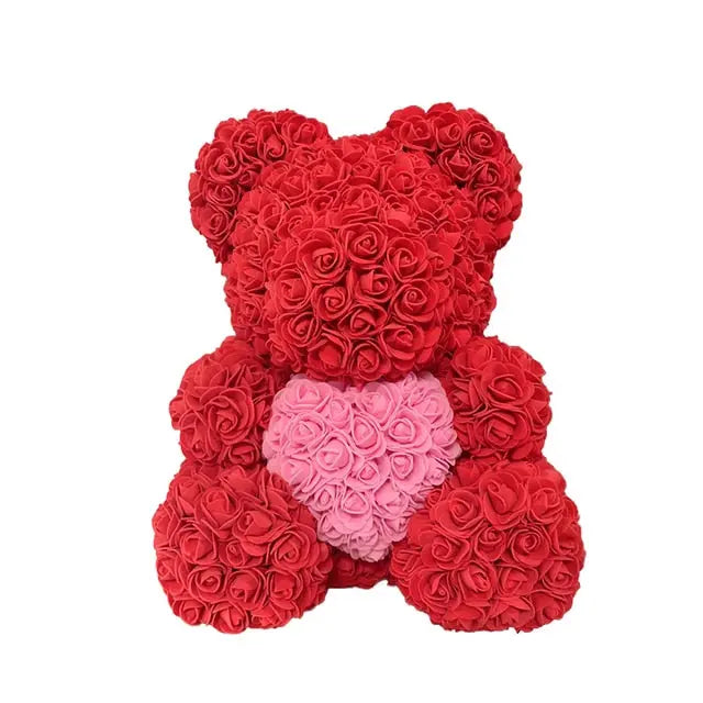 Rose Bear Heart Artificial Flower SIAL