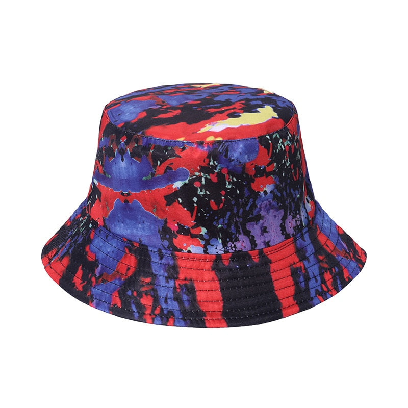 Double-sided Men&#39;s And Women&#39;s Cotton Bucket Hats Ladies Summer Sunscreen Panama Sun Hats Outdoor Fisherman Hats -  Streetsharks