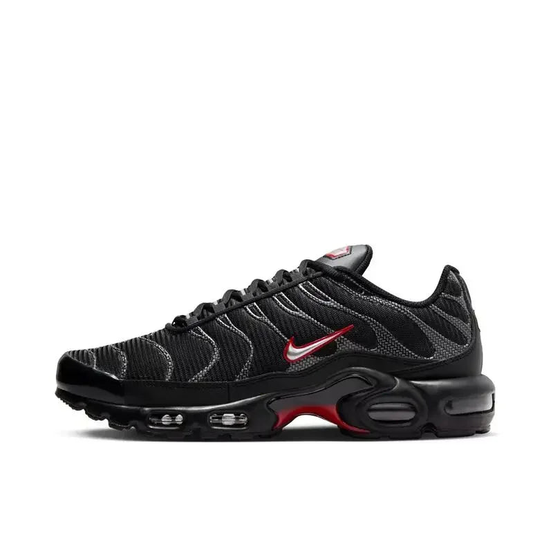 Nike Air Max Plus TN Men and Women Running Shoes Comfortable, Breathable, Anti Slip, Durable Air Cushion, Blue/Black/White Streetsharks