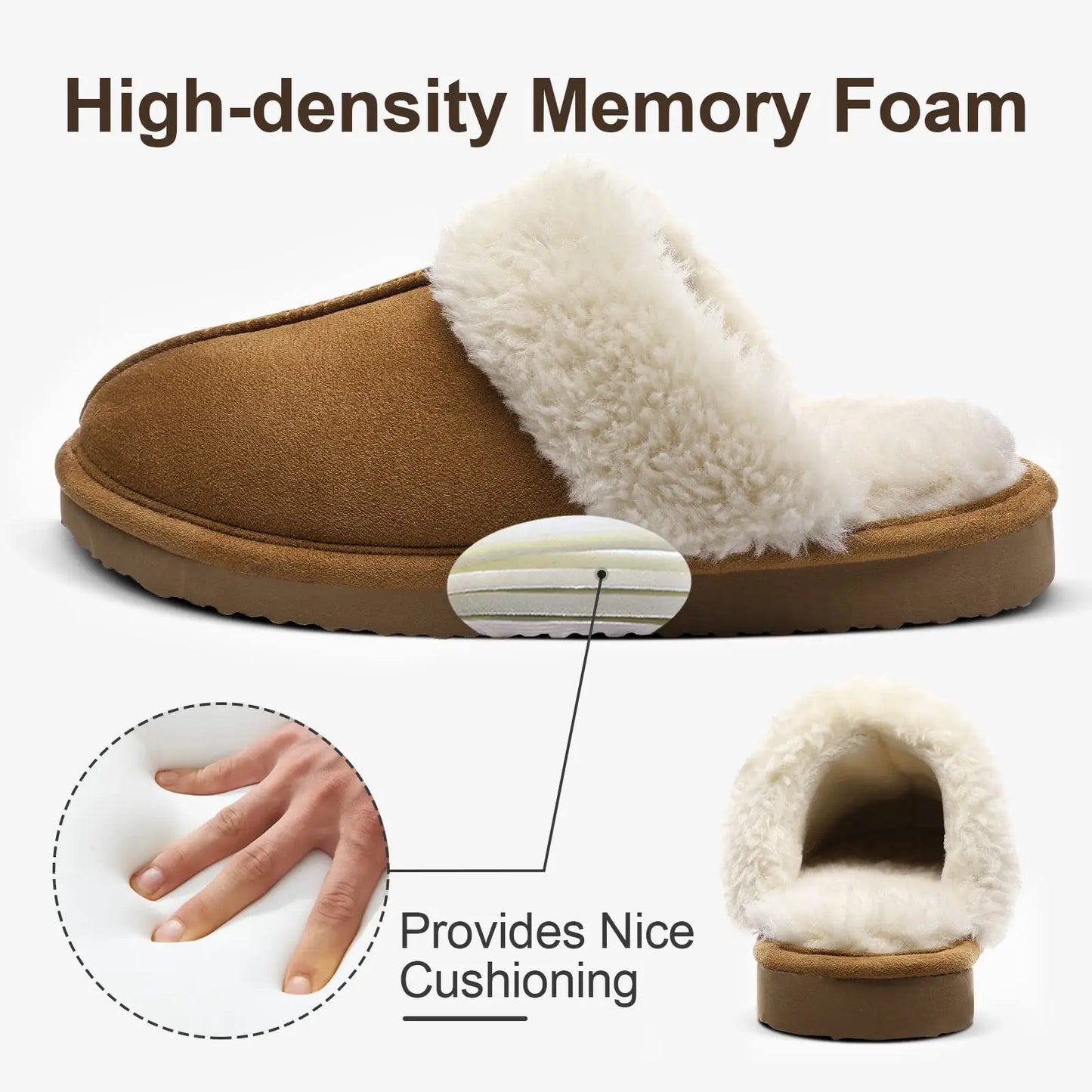 New Winter Fuzzy Women Slippers Indoor Soft House Shoes Fashion Brand Fluffy Suede Women Shoes Outdoor Antiskid Flat Slippers