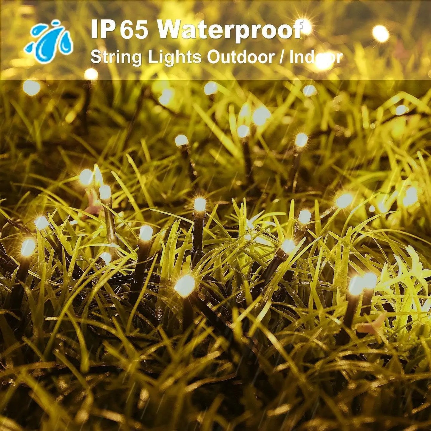 Led Solar String Lights 8 Modes Fairy String Lamp Waterproof Garden Wedding Party Garland Christmas Tree Patio Decoration Streetsharks