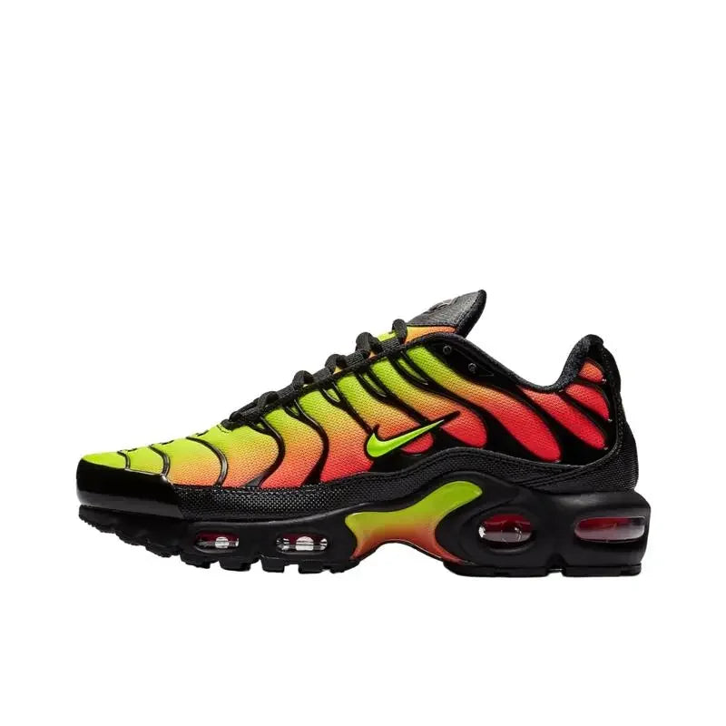 Nike Air Max Plus TN Men and Women Running Shoes Comfortable, Breathable, Anti Slip, Durable Air Cushion, Blue/Black/White Streetsharks