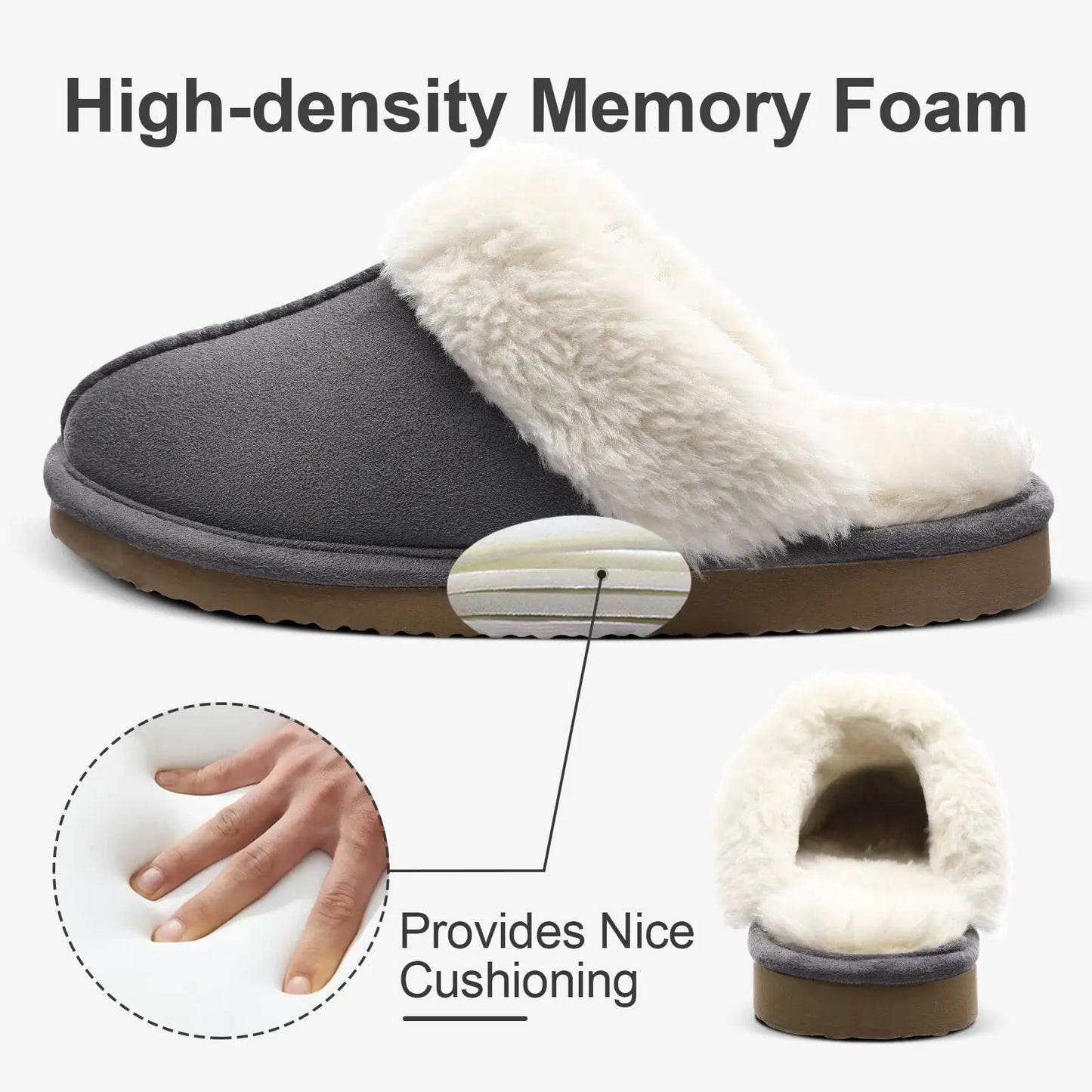 New Winter Fuzzy Women Slippers Indoor Soft House Shoes Fashion Brand Fluffy Suede Women Shoes Outdoor Antiskid Flat Slippers