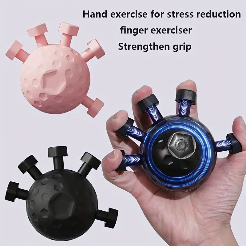 Finger Strengthener Finger Exerciser for Forearm and Hand Strengthener Hand Grip Workout Equipment for Musician Rock Climbing