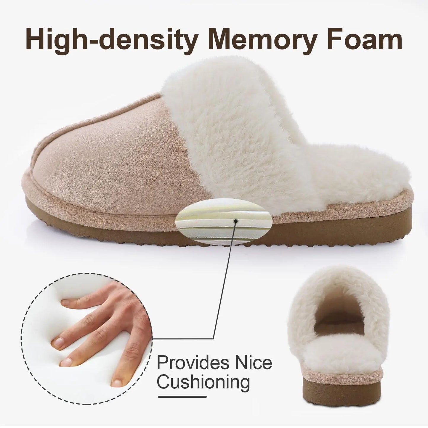 New Winter Fuzzy Women Slippers Indoor Soft House Shoes Fashion Brand Fluffy Suede Women Shoes Outdoor Antiskid Flat Slippers