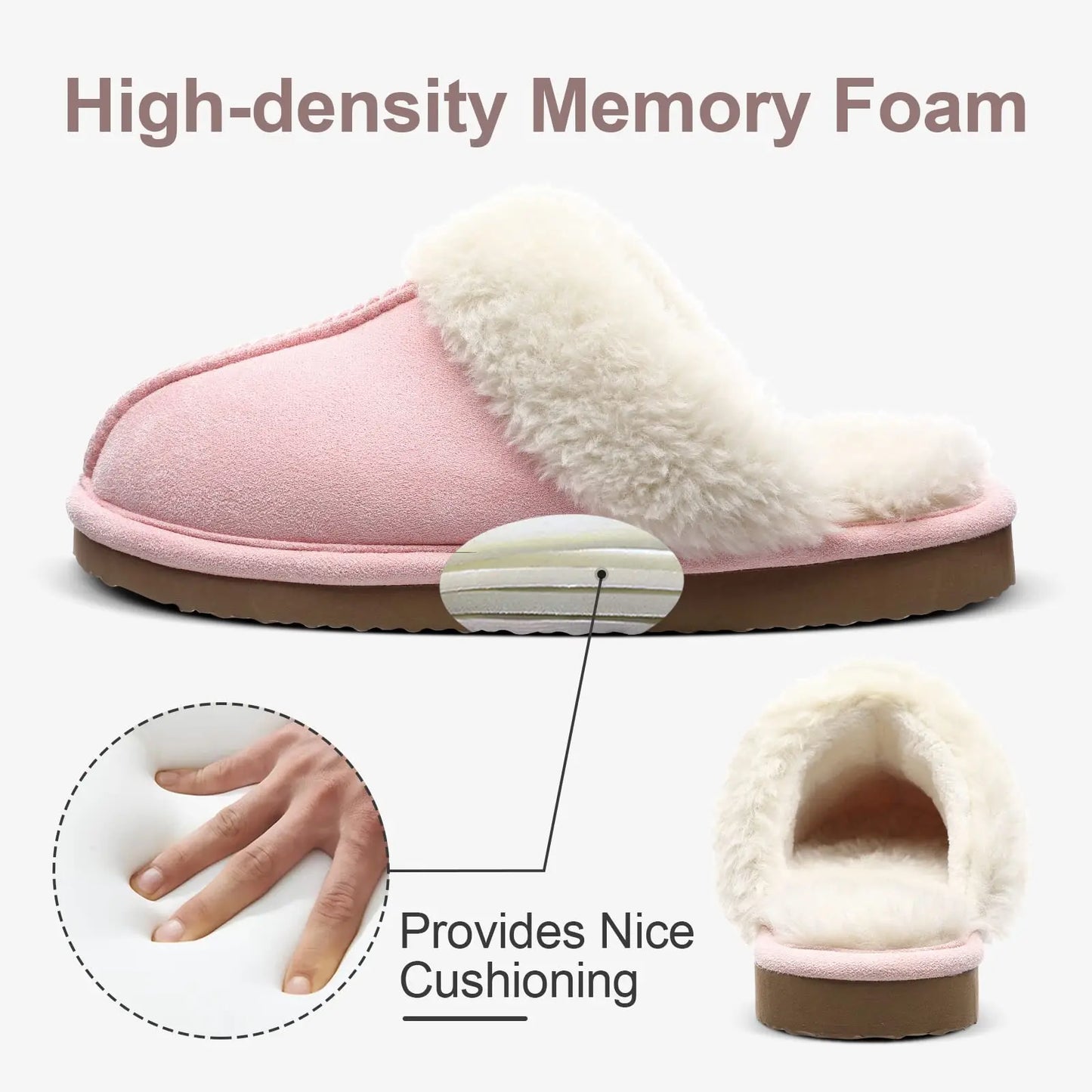 New Winter Fuzzy Women Slippers Indoor Soft House Shoes Fashion Brand Fluffy Suede Women Shoes Outdoor Antiskid Flat Slippers