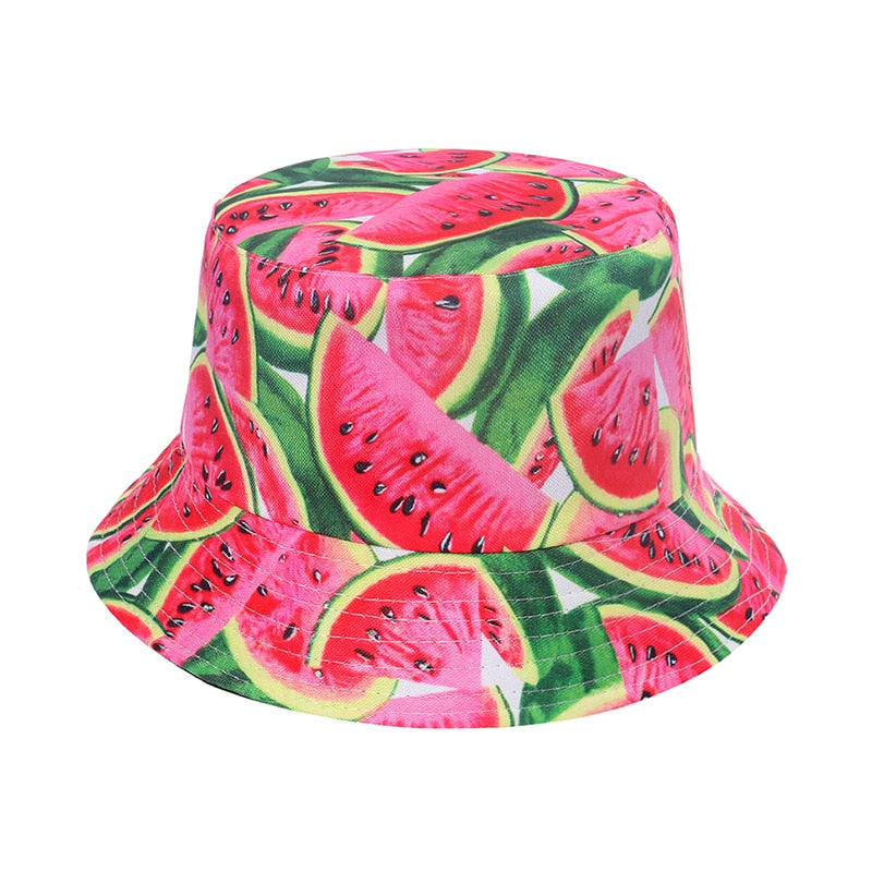 Double-sided Men&#39;s And Women&#39;s Cotton Bucket Hats Ladies Summer Sunscreen Panama Sun Hats Outdoor Fisherman Hats -  Streetsharks