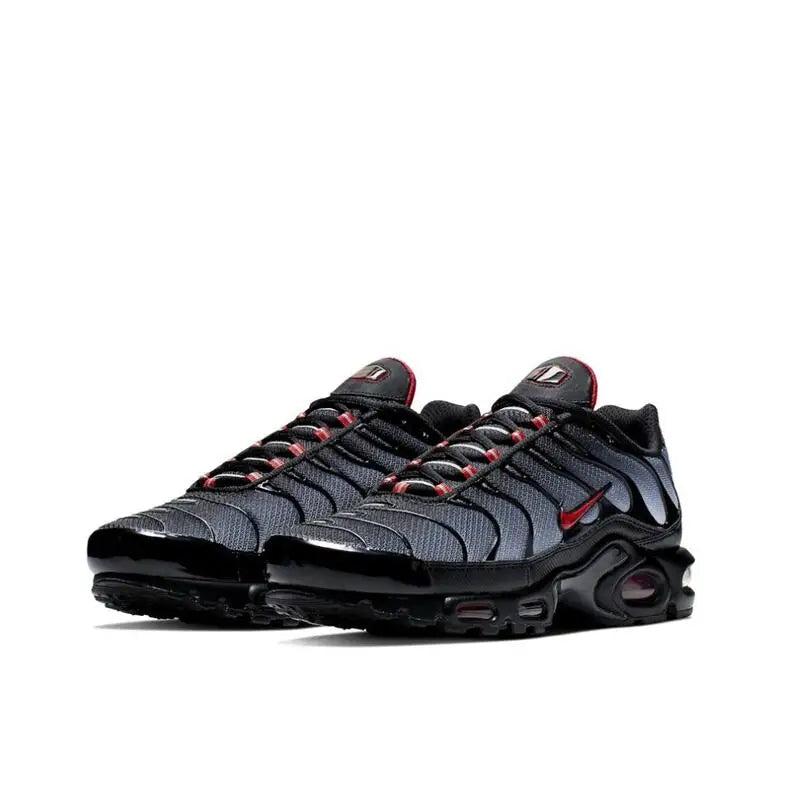 Nike Air Max Plus TN Men and Women Running Shoes Comfortable, Breathable, Anti Slip, Durable Air Cushion, Blue/Black/White Streetsharks