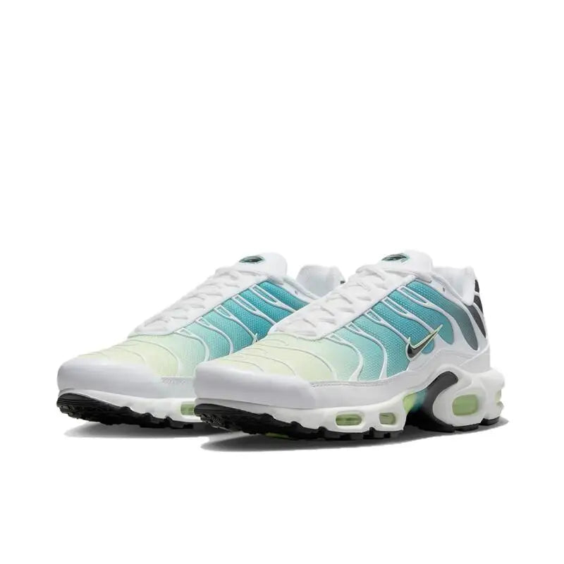 Nike Air Max Plus TN Men and Women Running Shoes Comfortable, Breathable, Anti Slip, Durable Air Cushion, Blue/Black/White Streetsharks