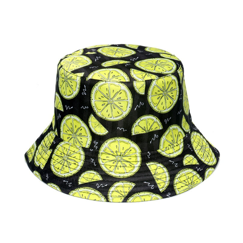 Double-sided Men&#39;s And Women&#39;s Cotton Bucket Hats Ladies Summer Sunscreen Panama Sun Hats Outdoor Fisherman Hats -  Streetsharks