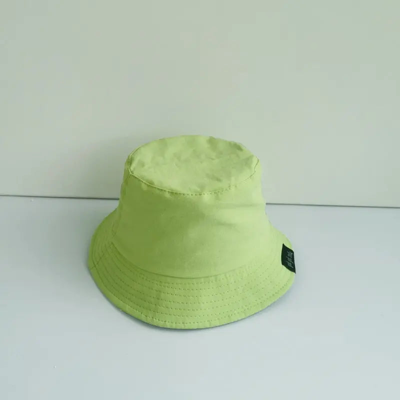 Solid Color Cotton Baby Hats Spring Summer Kids Boys Girls Sun Hats Autumn Fisherman Hat Children Beach Caps Toddler Bucket Hats Streetsharks