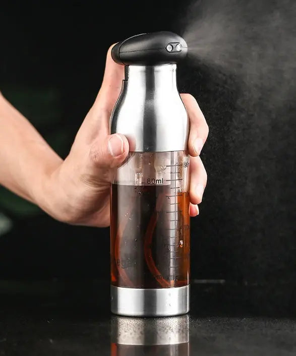 Stainless Steel Oil Can Sprayer Oil Vinegar Bottle Sprayer StreetSharks