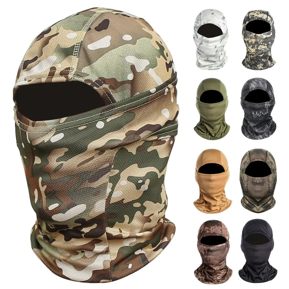 Tactical Camouflage Balaclava Full Face Mask Headgear Sports Streetsharks