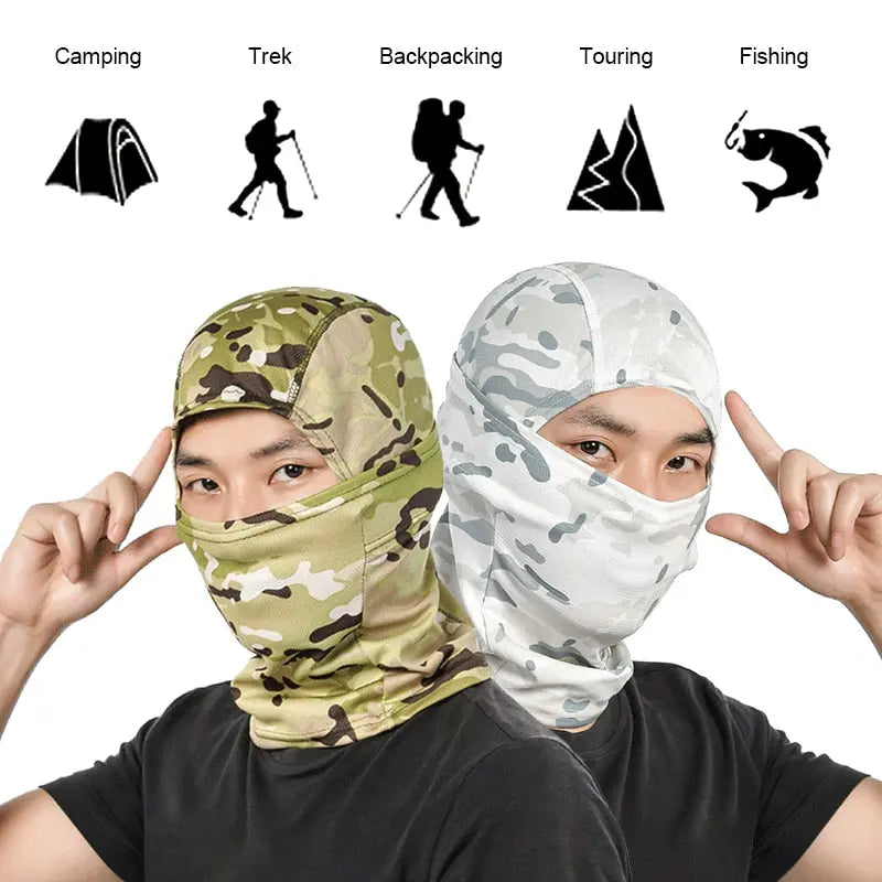 Tactical Camouflage Balaclava Full Face Mask Headgear Sports Streetsharks