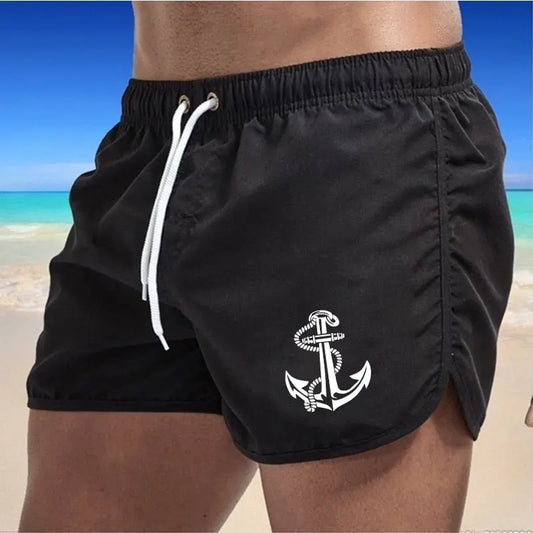 Trendy Brand Summer Quick-Dry Shorts Men Swimwear Streetsharks