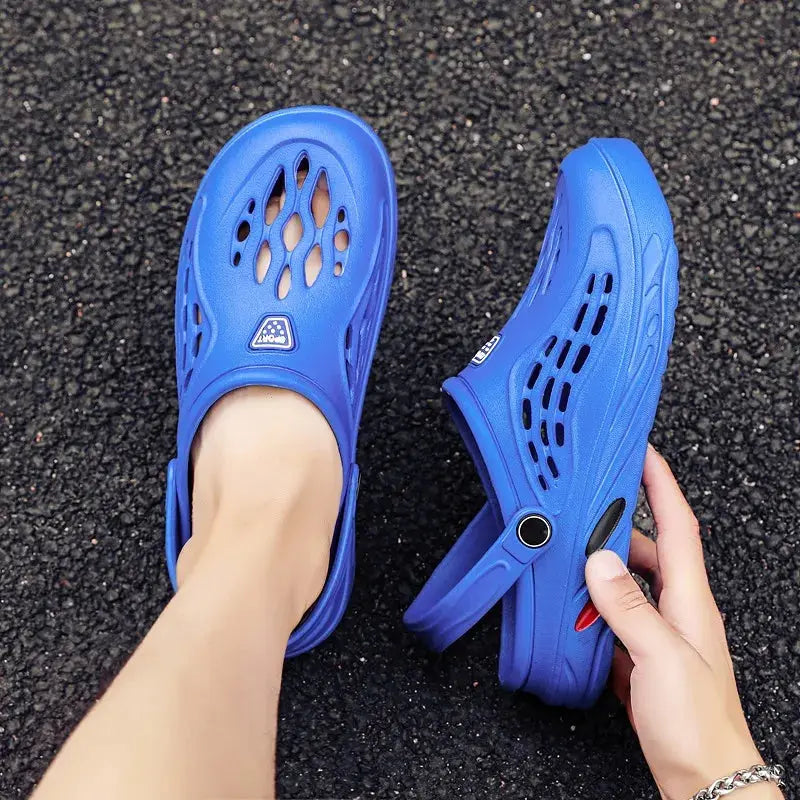 Unisex Beach Sandals Men Women Slipper Summer Waterproof Anti-Slip Sandal Flip Flops Indoor Bathroom Slippers Outdoor Flat Shoes Streetsharks