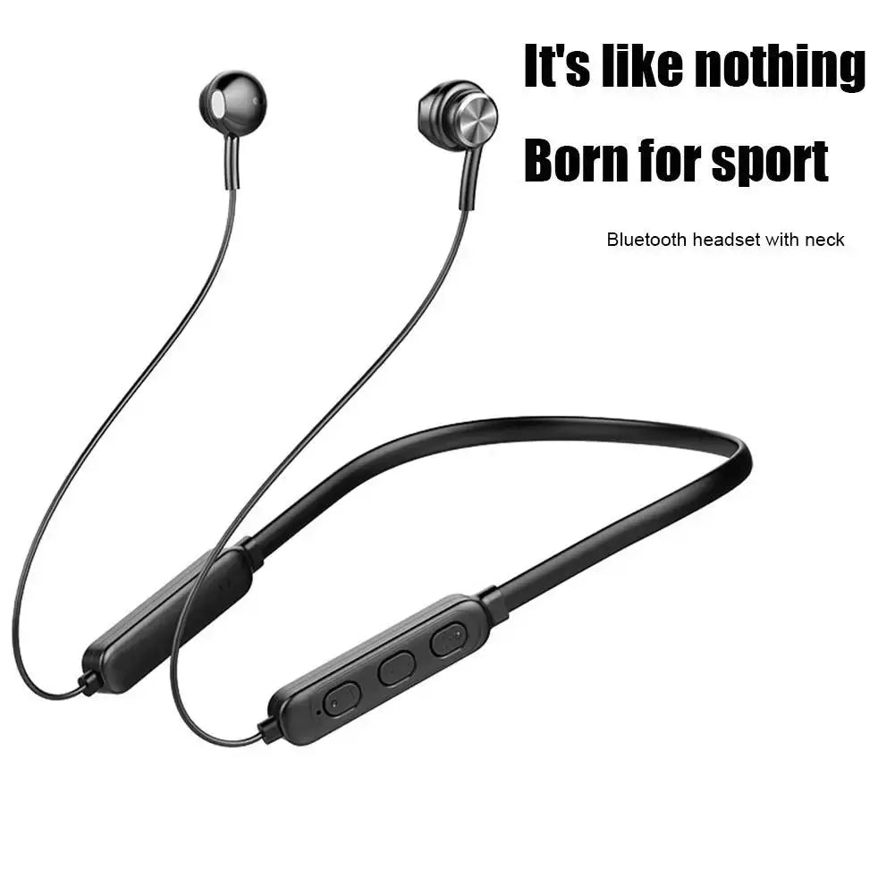 Wireless Headphones Neckband Stereo Noise Cancelling Bluetooth-5.1 Music Sports Earphones With Microphone Headset Streetsharks