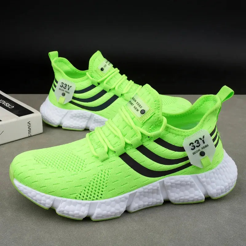 Women Sneakers 2023 New Mesh Breathable White Running Platform Shoes Comfortable Outdoor Sports Men Brand Shoes Tenis Masculino Streetsharks