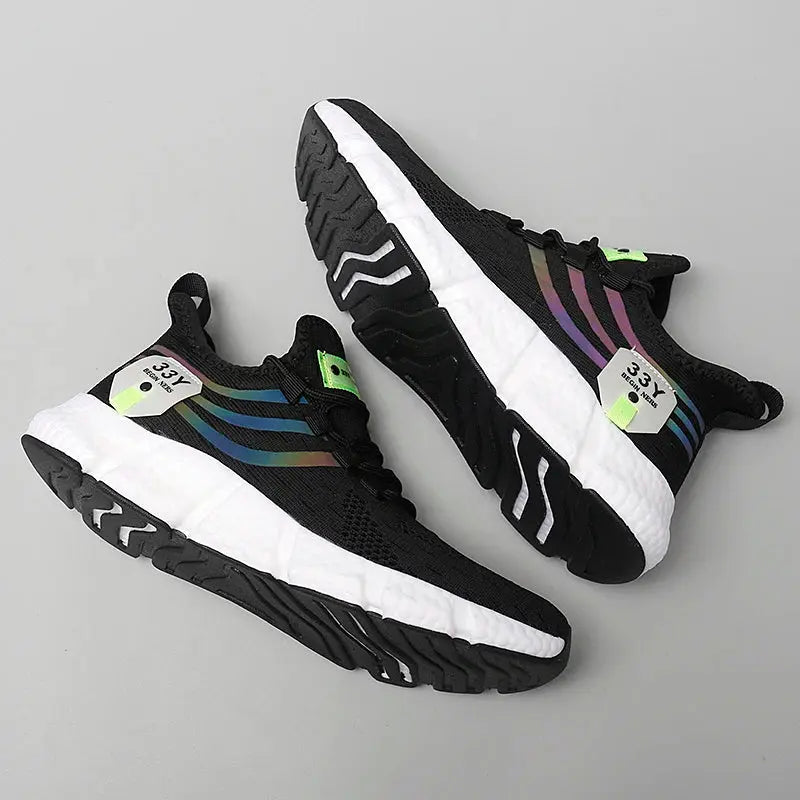 Women Sneakers 2023 New Mesh Breathable White Running Platform Shoes Comfortable Outdoor Sports Men Brand Shoes Tenis Masculino Streetsharks