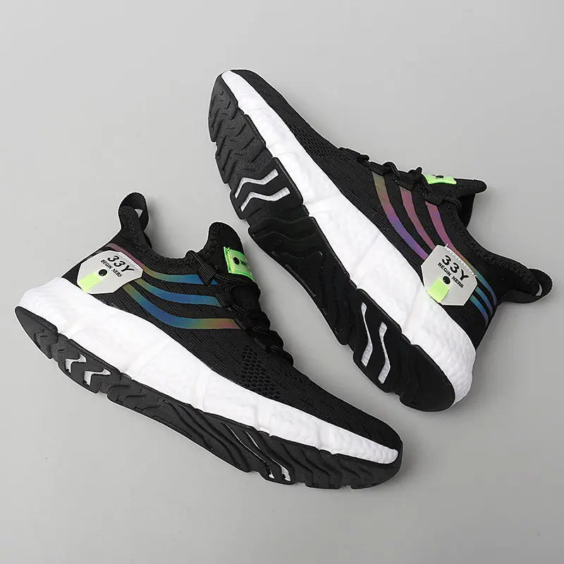 Women Sneakers 2023 New Mesh Breathable White Running Platform Shoes Comfortable Outdoor Sports Men Brand Shoes Tenis Masculino Streetsharks