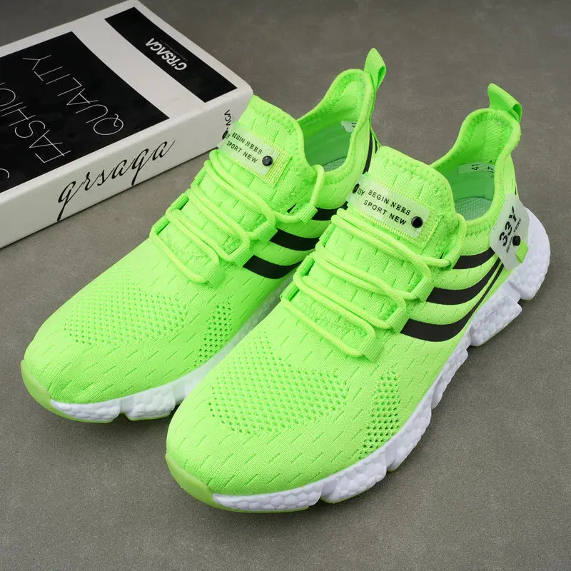 Women Sneakers 2023 New Mesh Breathable White Running Platform Shoes Comfortable Outdoor Sports Men Brand Shoes Tenis Masculino Streetsharks