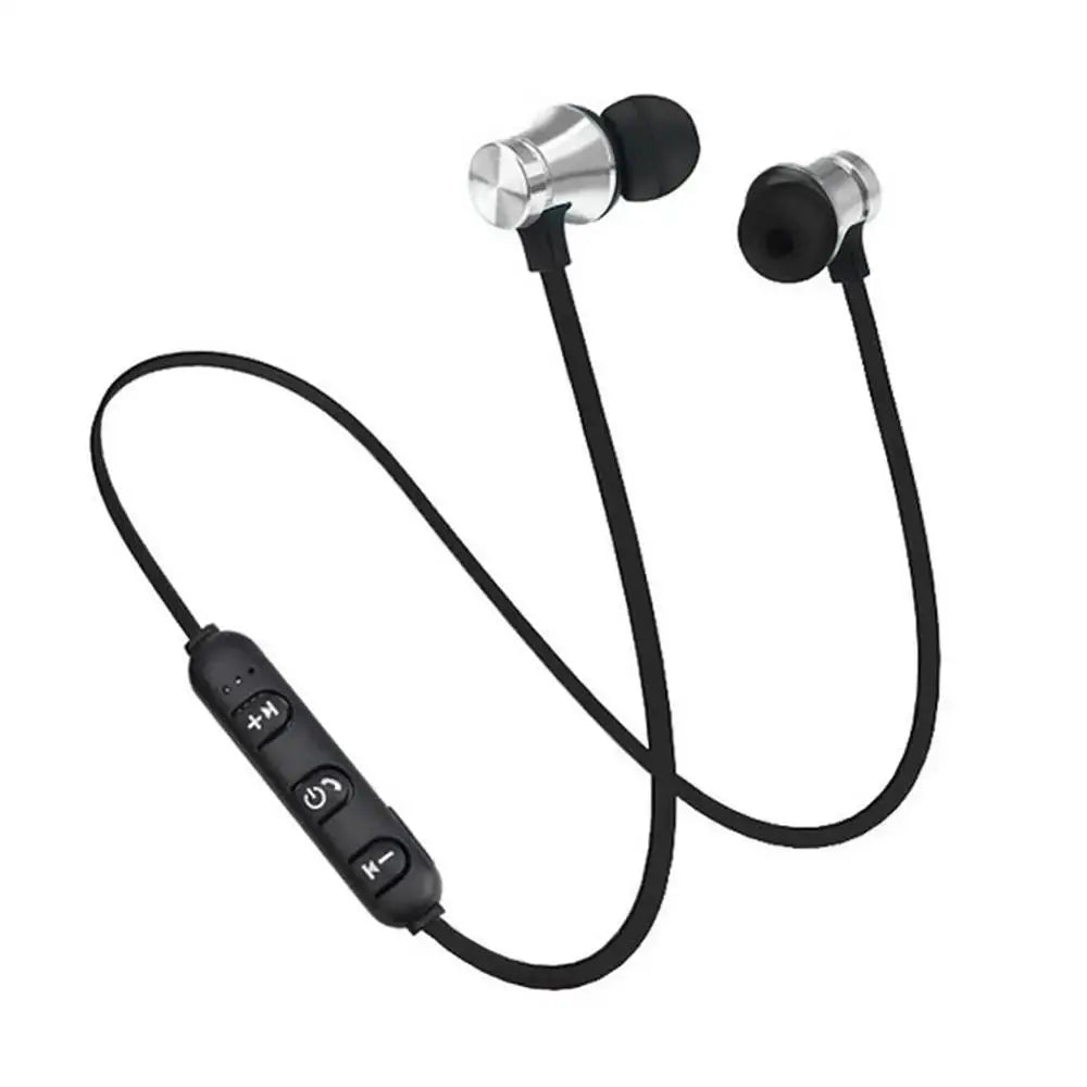 XT-11 Magnetic Wireless Bluetooth Earphone In-Ear Stereo Music Headset Sport Earbud Earpiece With Microphone Universal Headphone -  Streetsharks