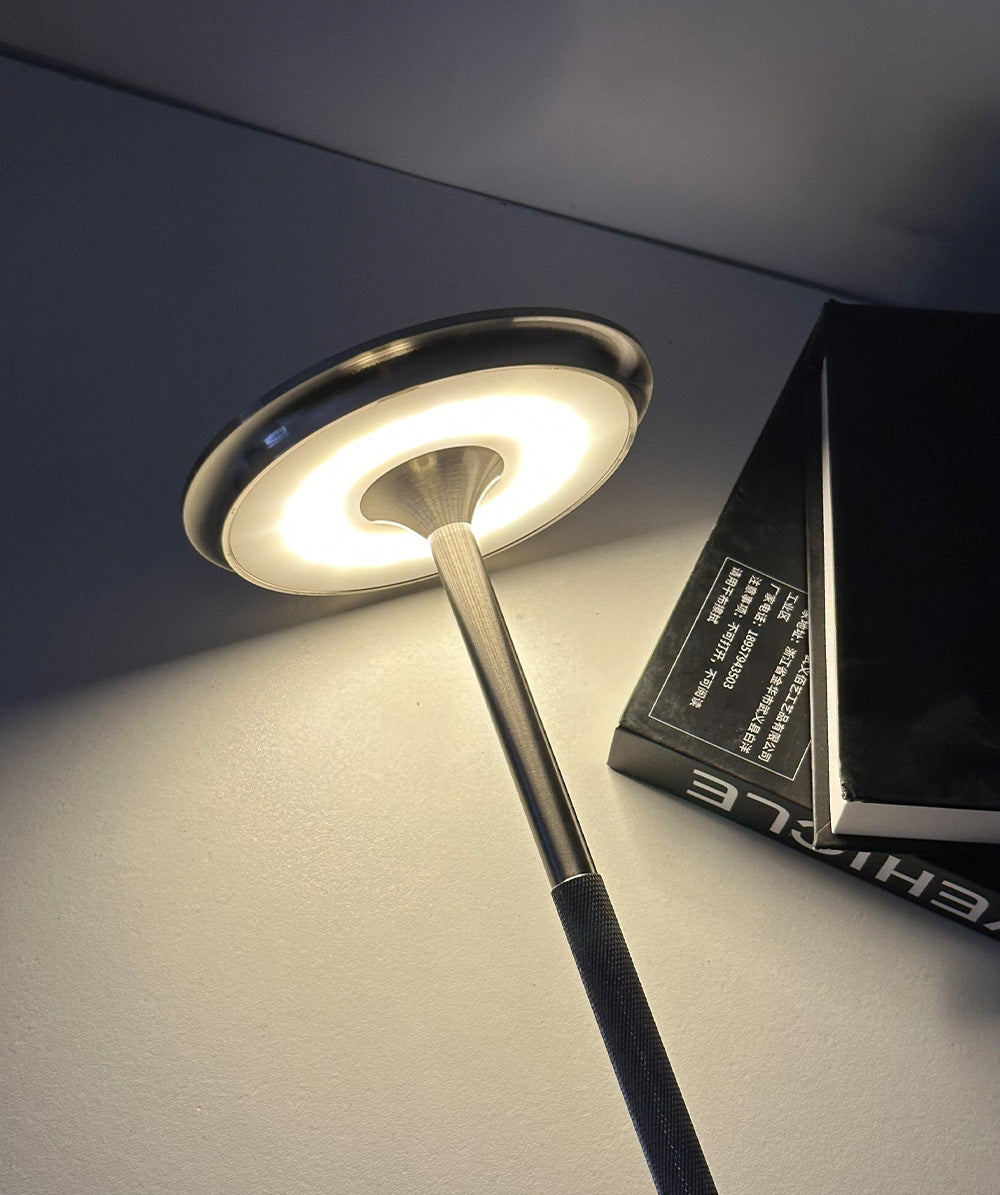 All Aluminum I-shaped Touch Table Lamp USB Charging