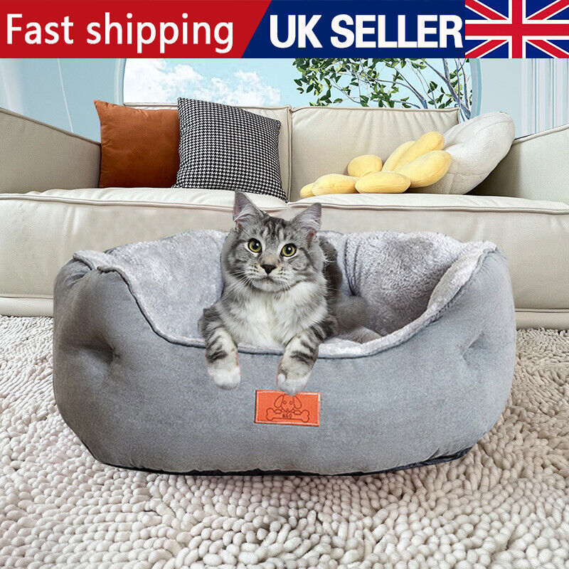 Dog Bed Cat Beds Soft Washable Fleece Puppy Cushion Warm Pet Basket Dog Bed StreetSharks