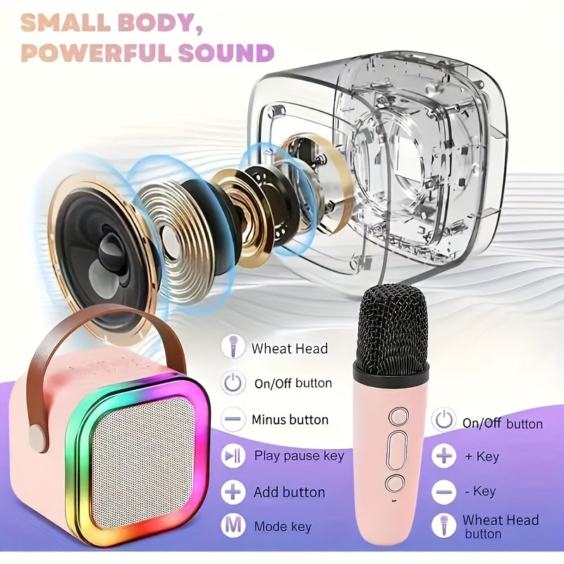 Wireless Speaker With Wireless Microphone, Karaoke Machine, Portable Speaker TU Streetsharks