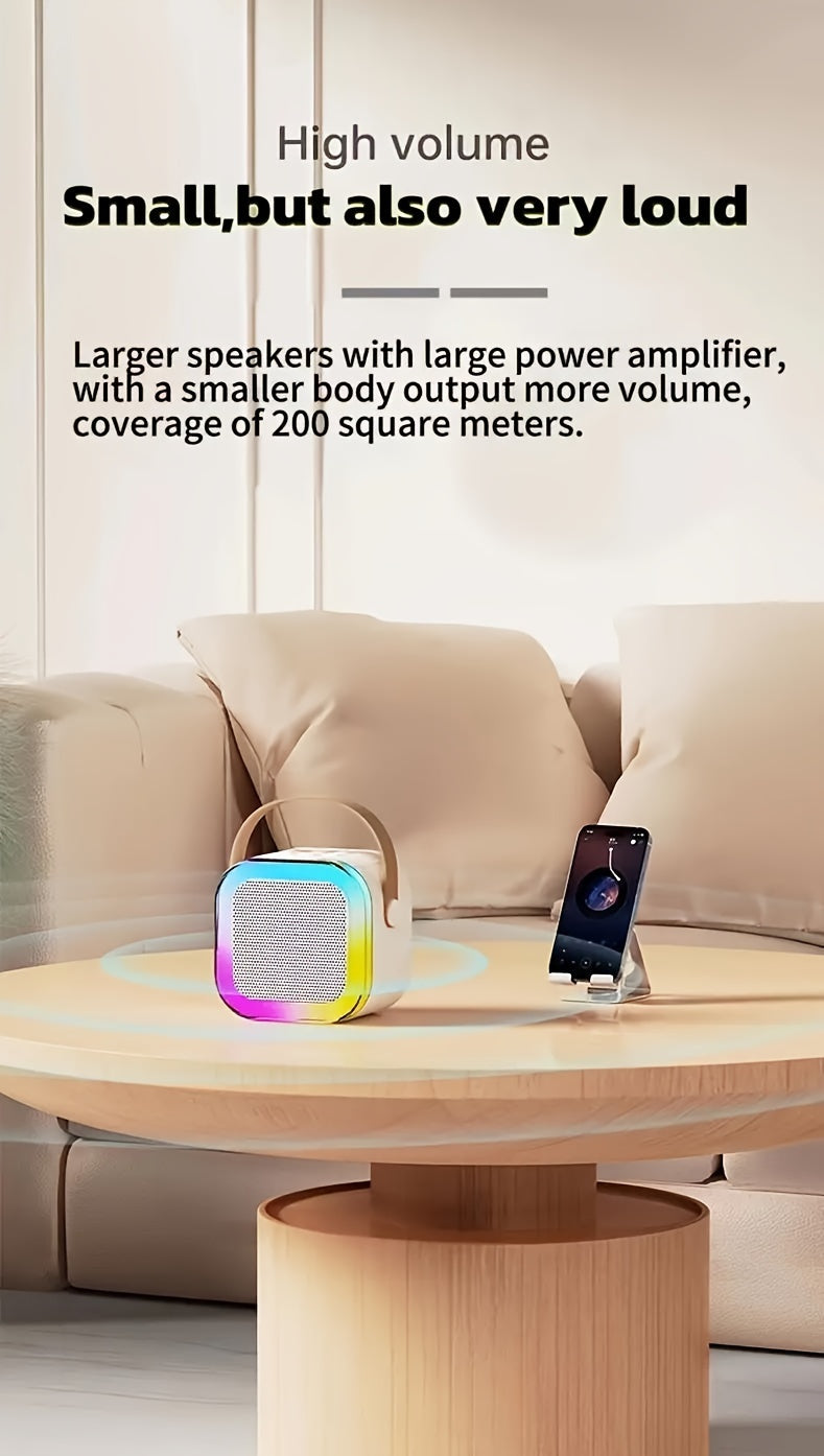 Wireless Speaker With Wireless Microphone, Karaoke Machine, Portable Speaker TU Streetsharks