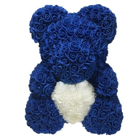 Rose Bear Heart Artificial Flower -  Streetsharks